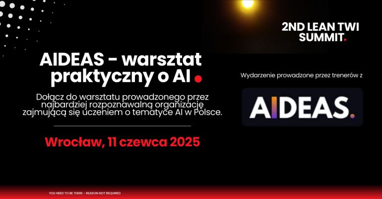 AIDEAS - warsztat praktyczny o AI