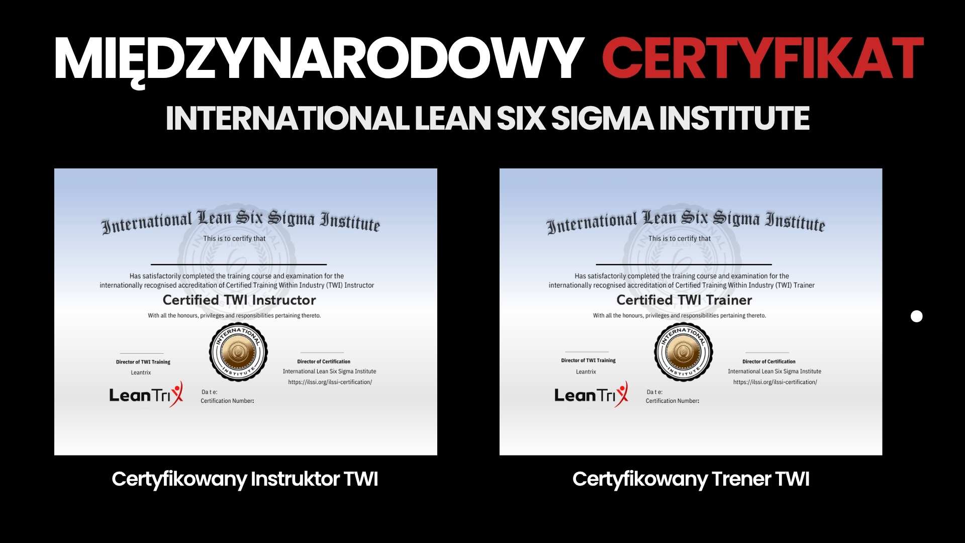 Międzynarodowy Certyfikat