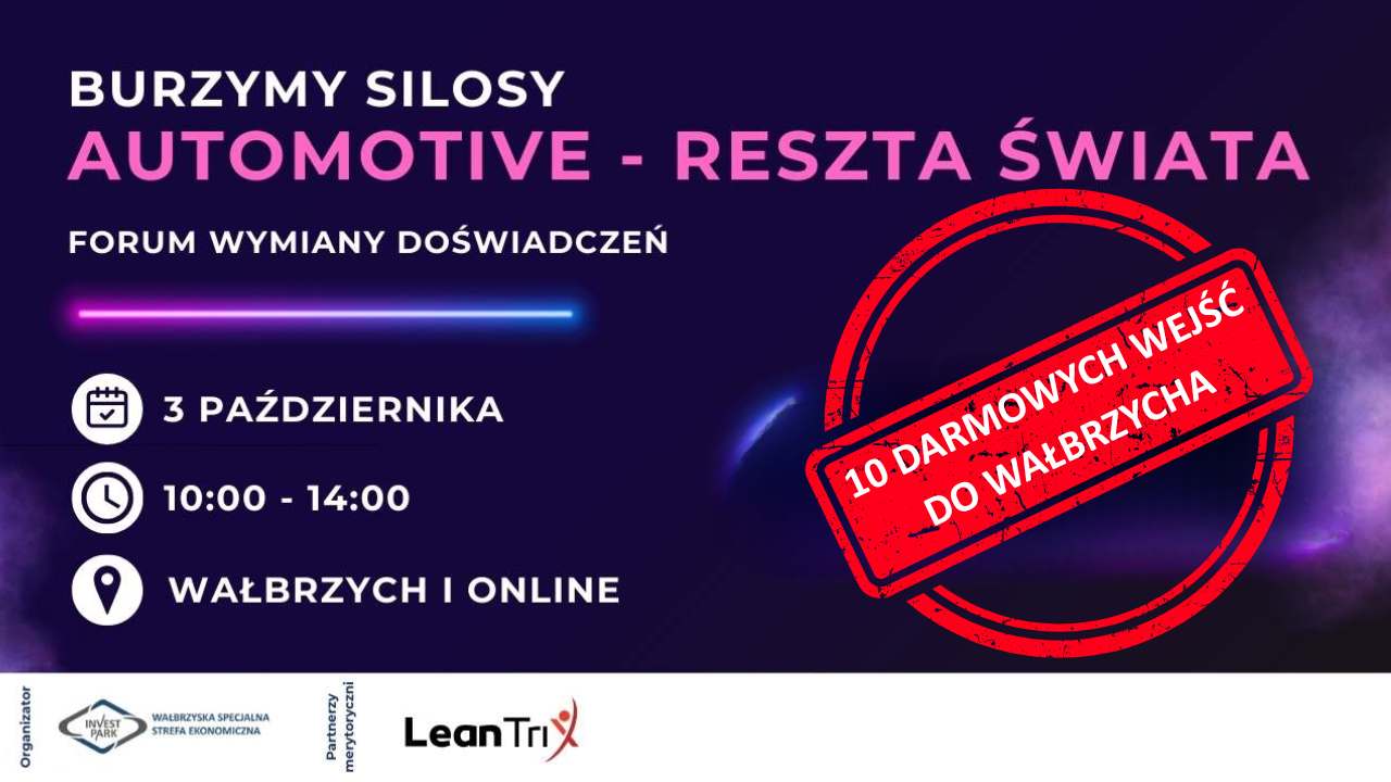 Burzymy Silosy Automotive Non Automotive już 3 października 2025. Jak na każdym wydarzeniu Burzymy Silosy, także i tym razem spodziewamy się ponad 100 uczestników online.