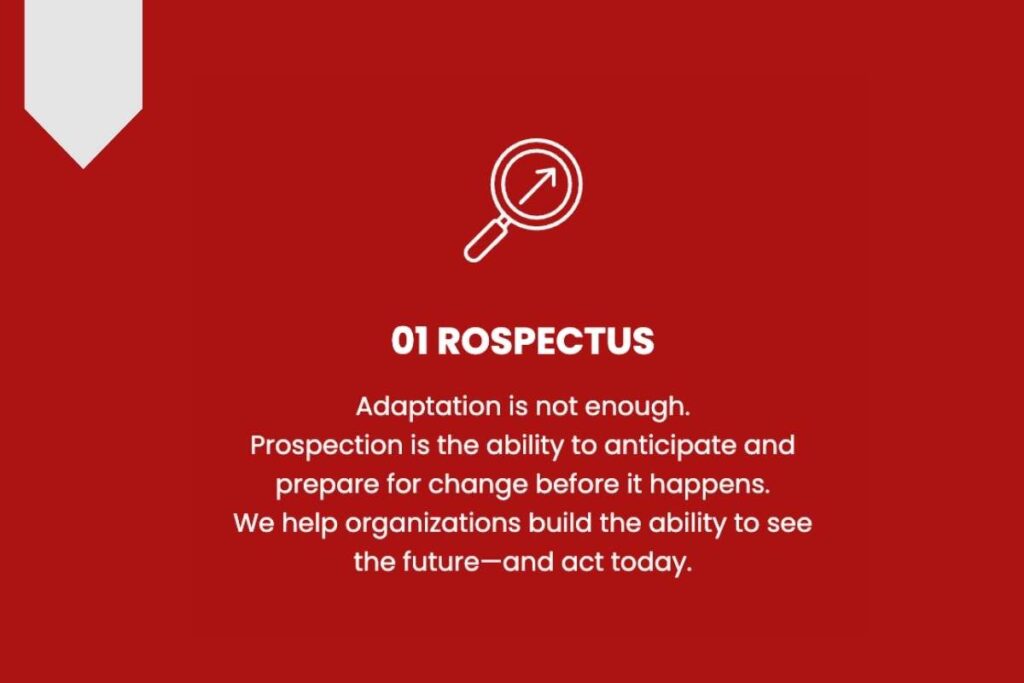 Prospection in Lean