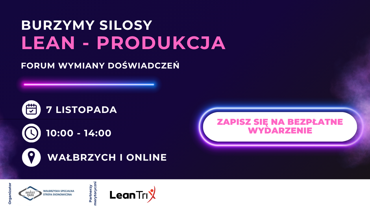 Szkolenie Lean - Burzymy Silosy Lean i Produkcja