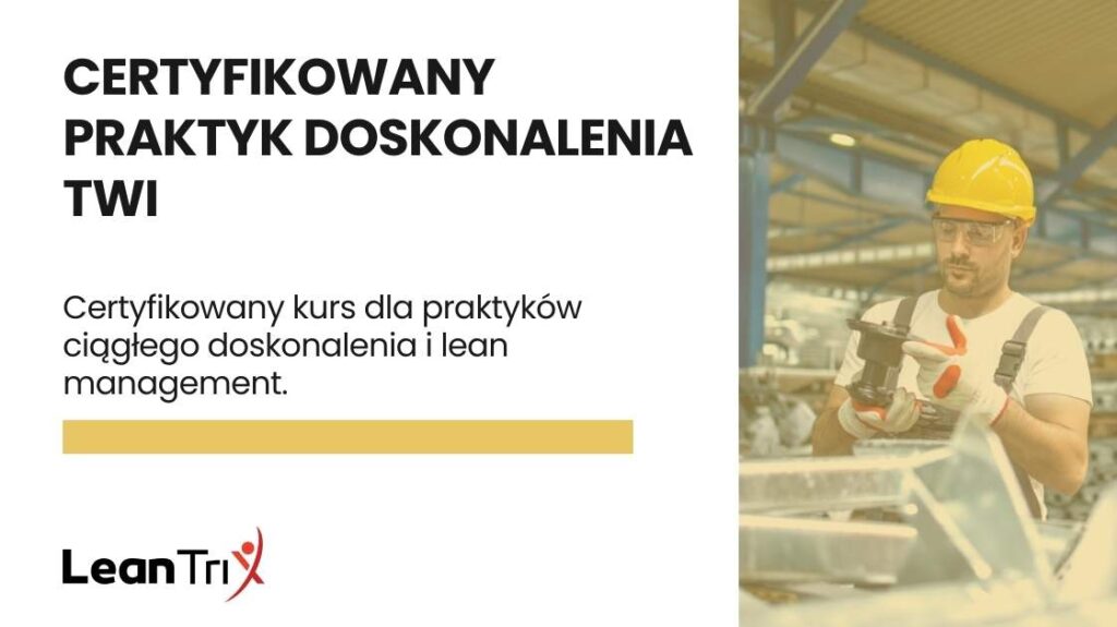 Certyfikowany Praktyk Doskonalenia TWI - programy certyfikowane