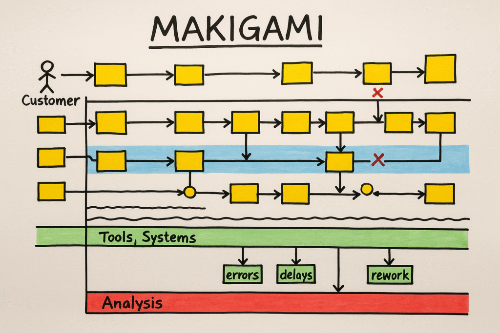 Makigami - przykład