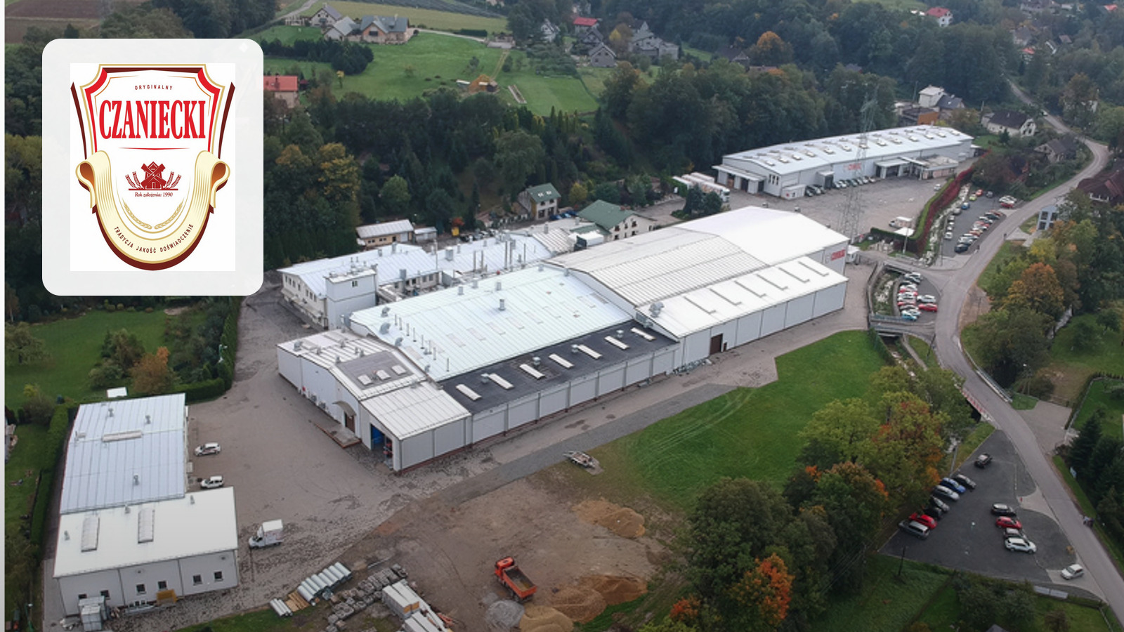 Poprawa OEE w Czanieckich Makaronach — zakład produkcyjny w Czańcu.