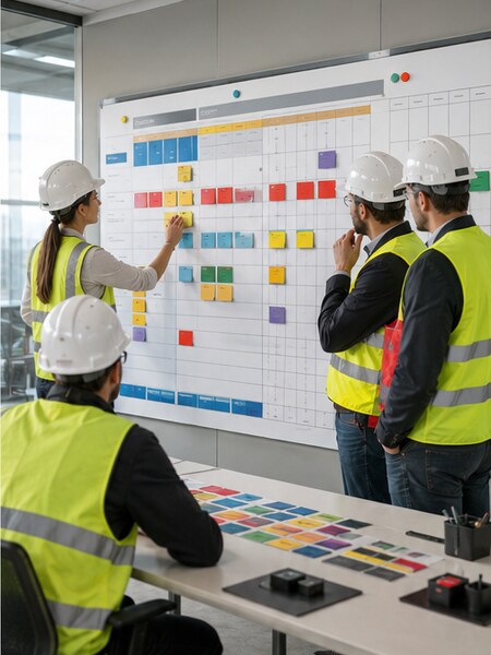 Lean Construction – planowanie i koordynacja robót