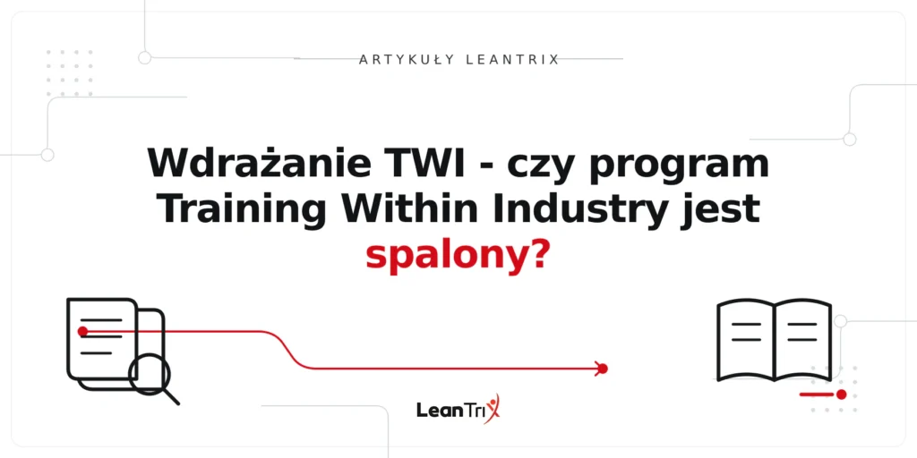 Wdrażanie TWI - czy program Training Within Industry jest spalony?