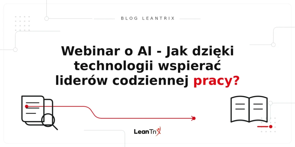 webinar AI dla liderów produkcji – Blog LeanTrix