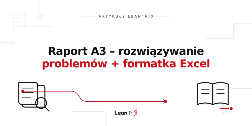 Raport A3 – rozwiązywanie problemów + formatka Excel