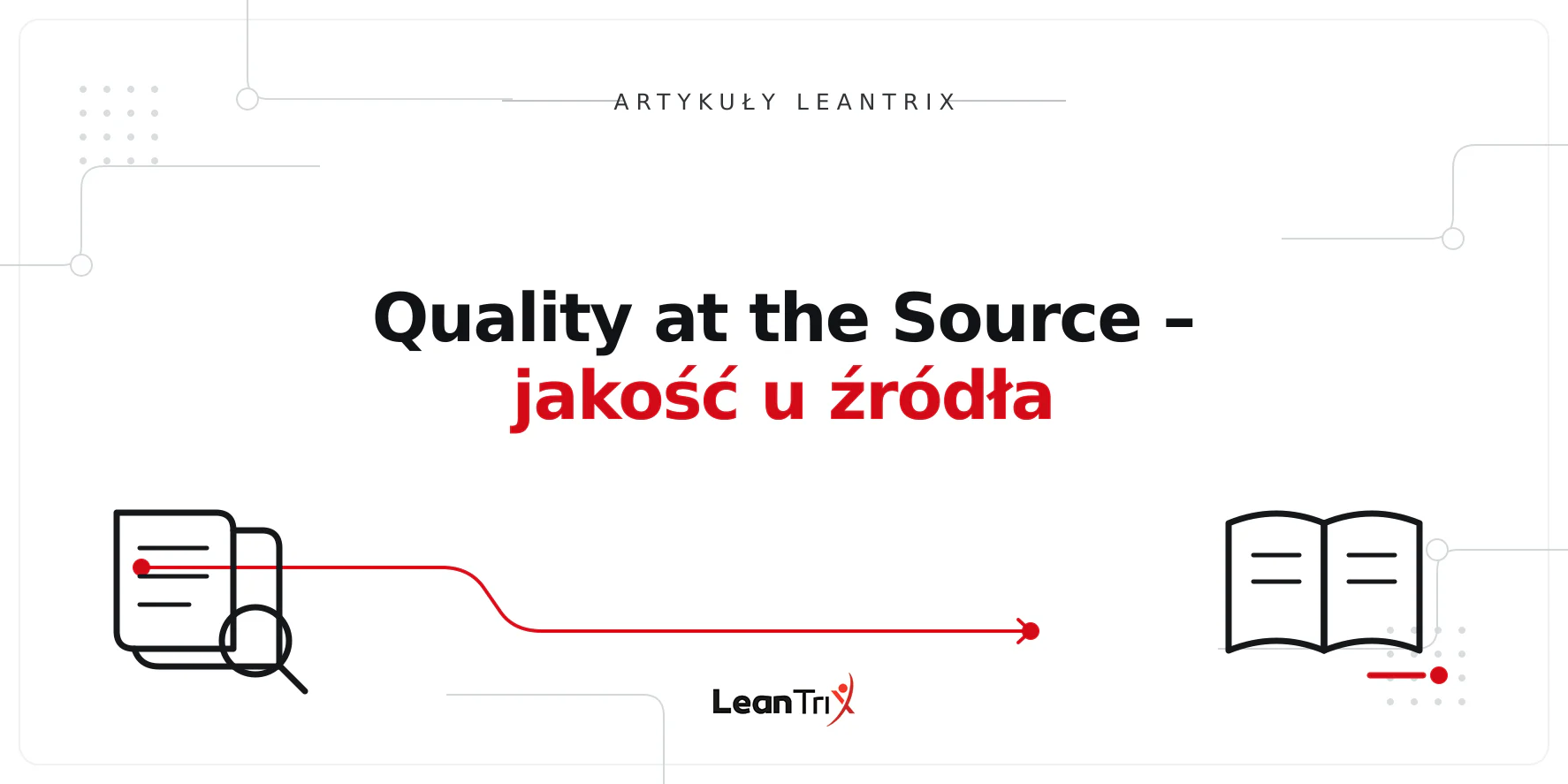 Quality at the Source – jakość u źródła
