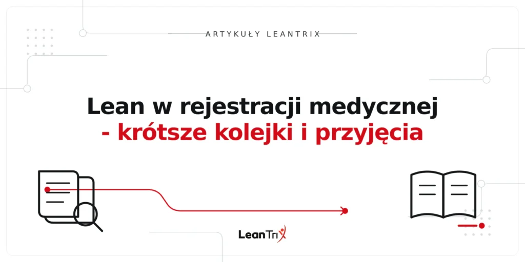 Lean w rejestracji medycznej - krótsze kolejki i przyjęcia