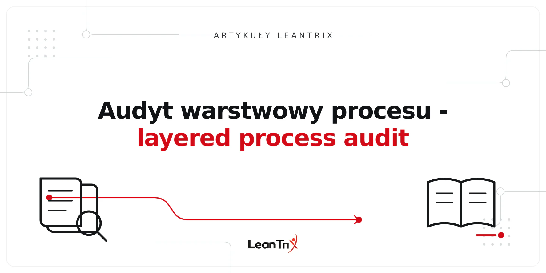 Audyt warstwowy procesu - layered process audit
