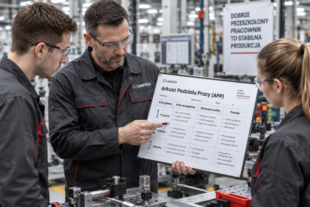 Kontrola jakości u źródła – Training Within Industry TWI