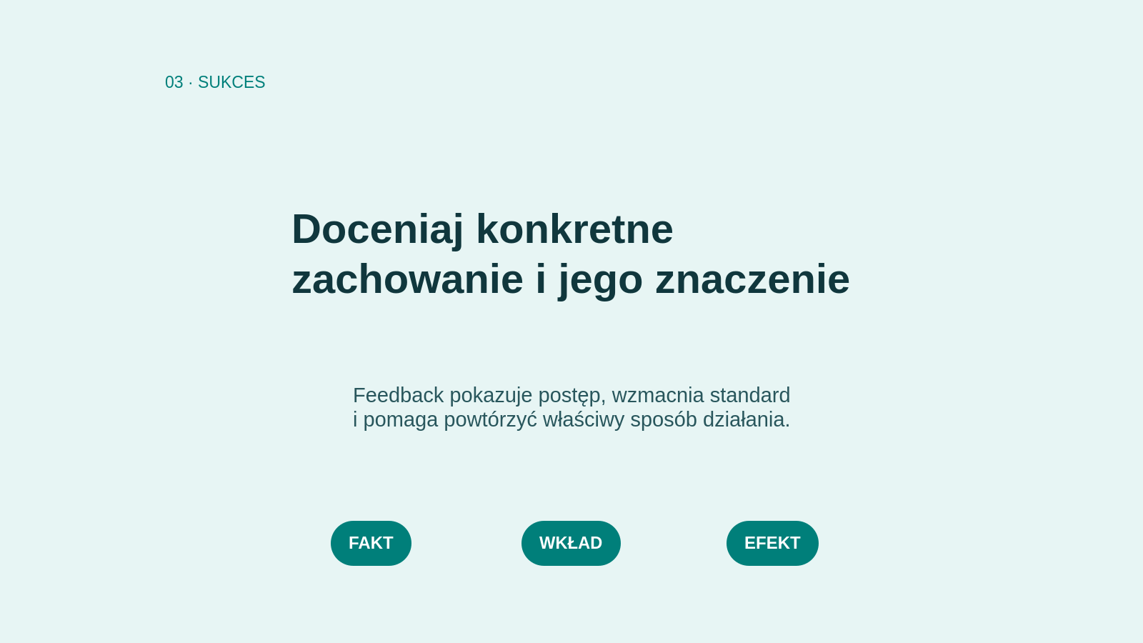 Sukces i informacja zwrotna w komunikacji lidera Geberit