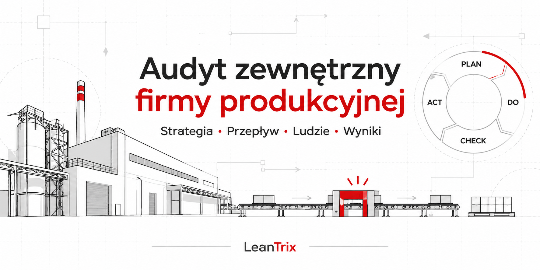 Audyt zewnętrzny firmy produkcyjnej – strategia, przepływ, ludzie i wyniki