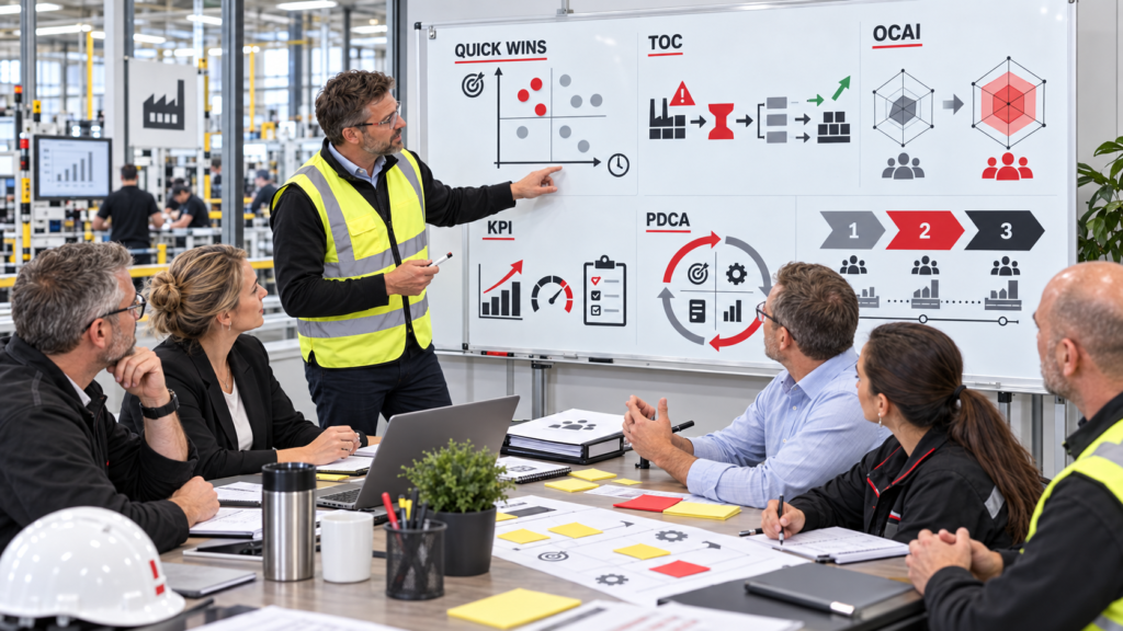 Szkolenie Gemba Walk – coaching liderów i działania po obserwacji