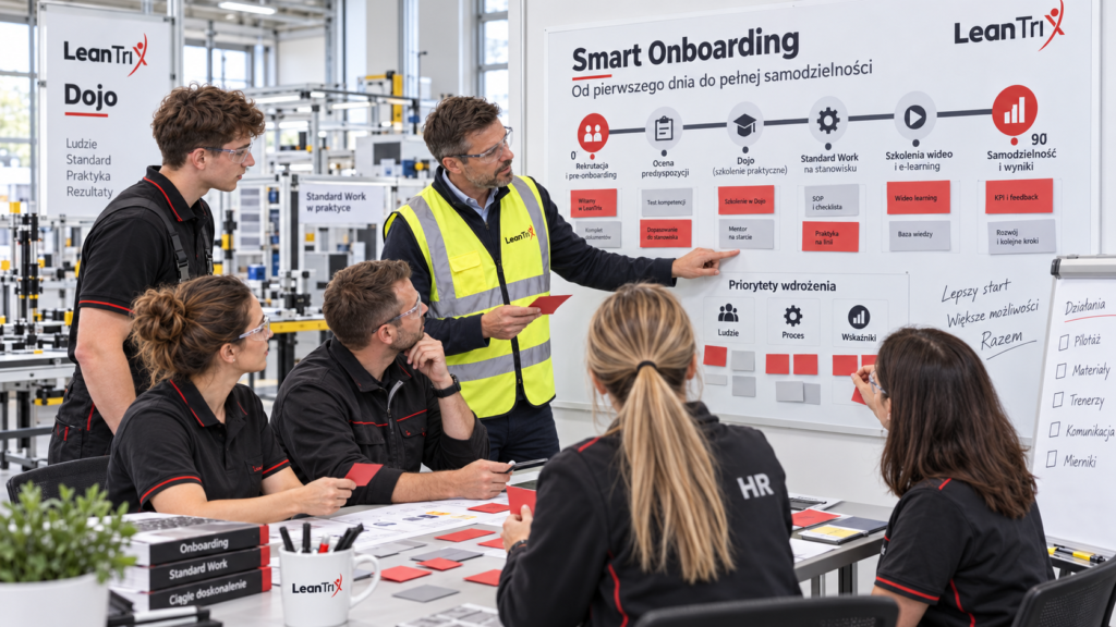 Projektowanie Smart Onboardingu podczas warsztatu – Leantrix