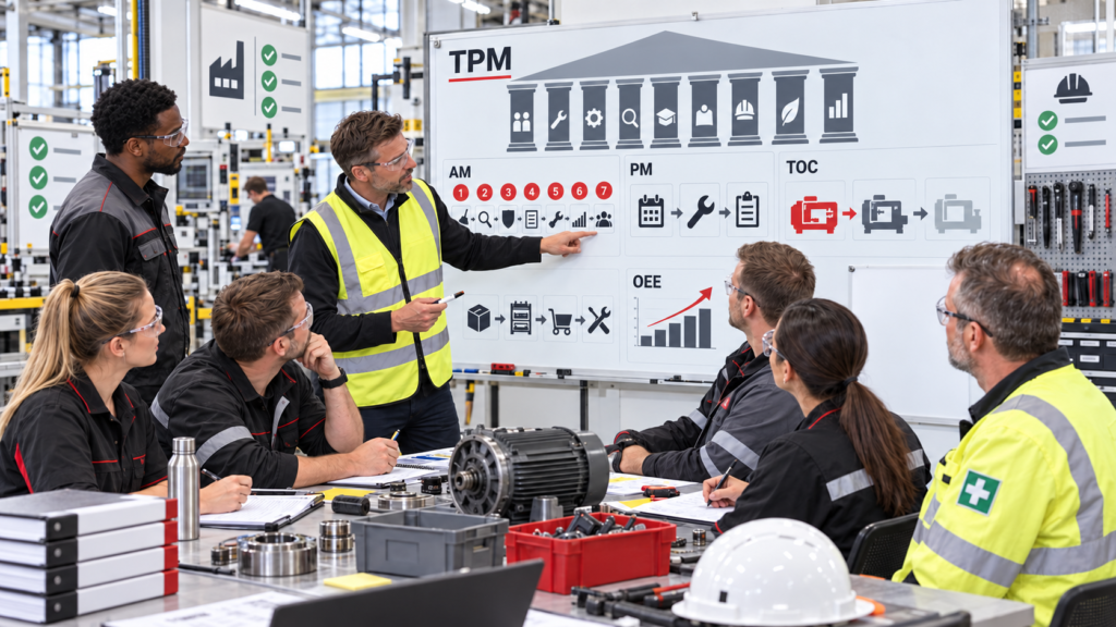 Projektowanie TPM i rollout autonomicznego oraz planowego utrzymania ruchu – Leantrix