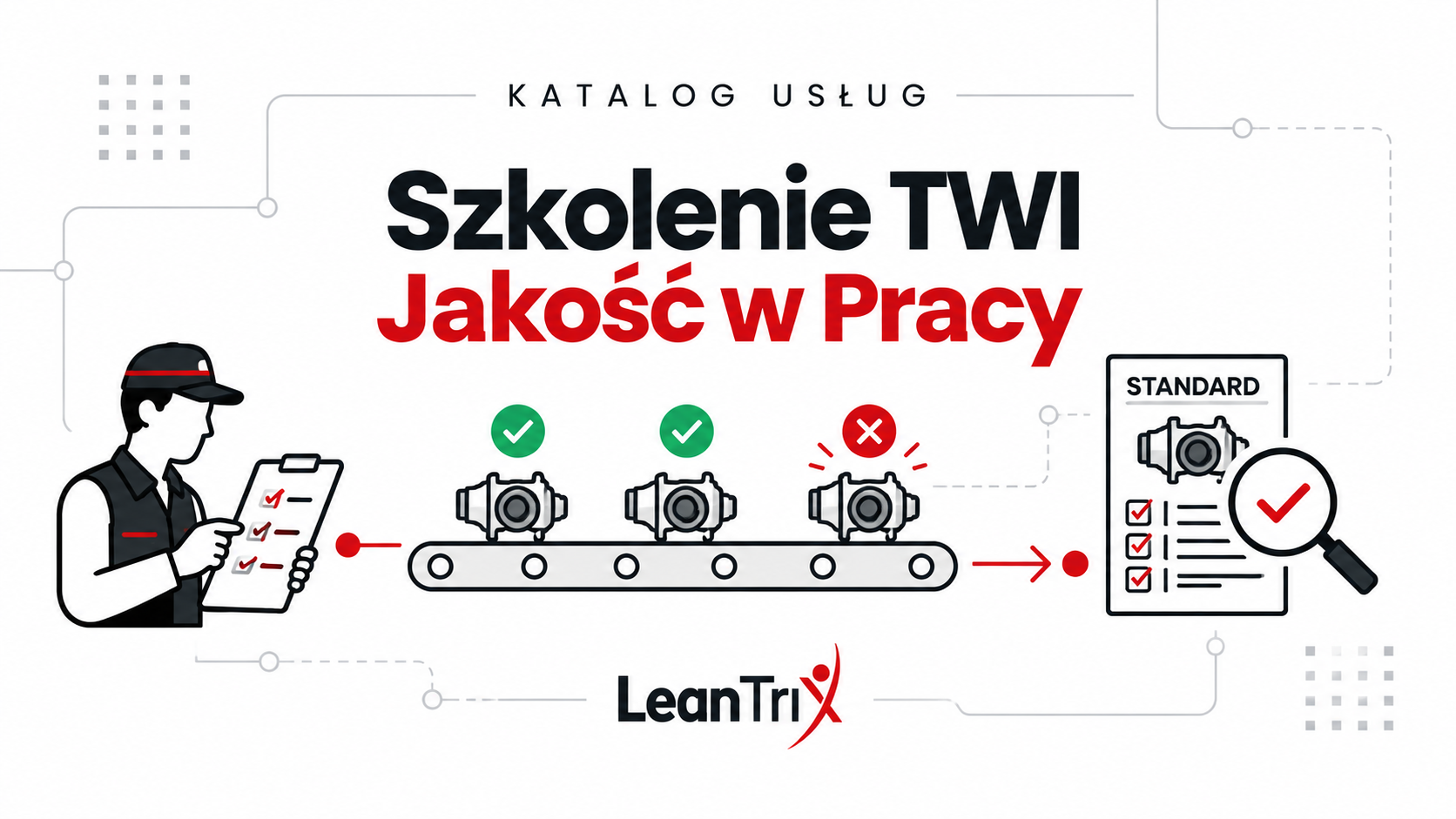 Szkolenie TWI Jakość w Pracy – samokontrola operatora i jakość u źródła