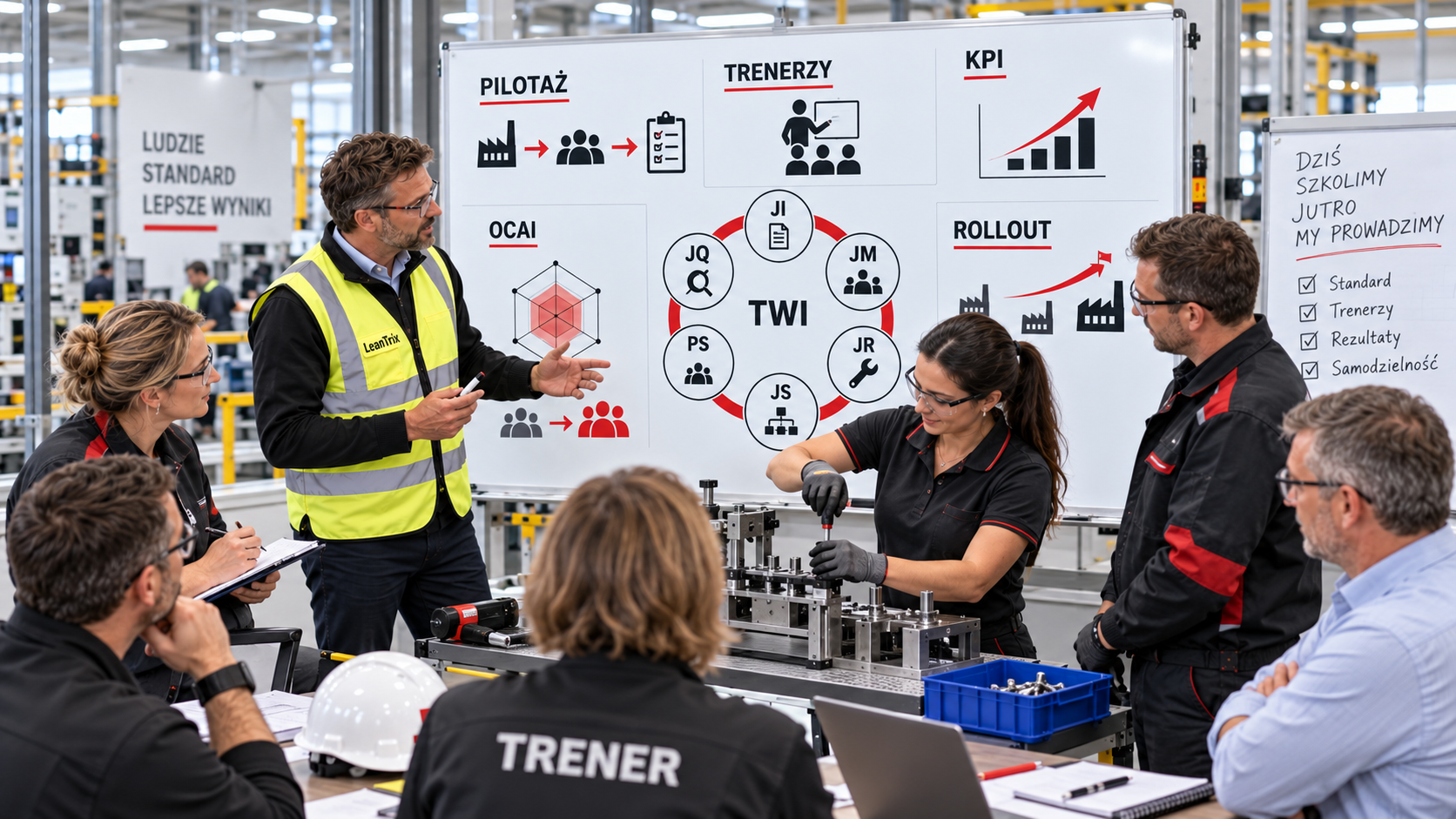 Jak zostać trenerem TWI – prowadzenie warsztatu Training Within Industry