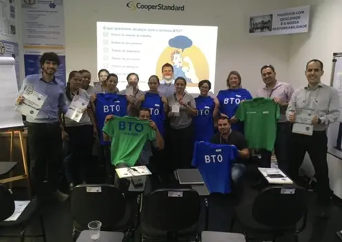 International Cooper Standard BTO Core Team in Brazil