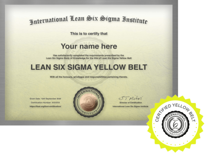 International Lean Six Sigma Certyfikat leantrix International Lean Six Sigma Certyfikat leantrix